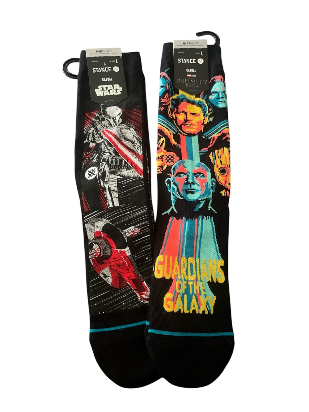 Stance Guardians of the Galaxy Black Graphic Crew Socks